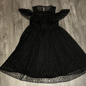 Elegant Black Womens Midi Dress Size 2 Torrid